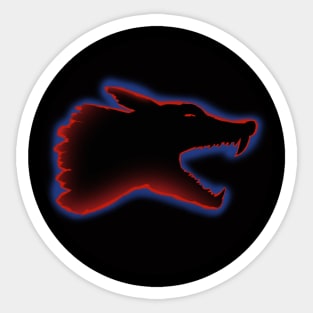 Wolf Logo Sticker